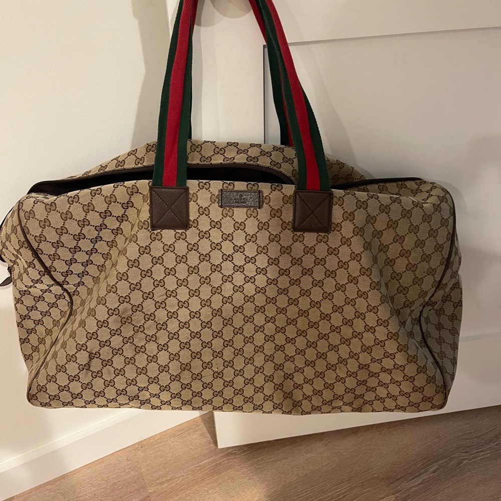 Gucci Canvas Large duffel bag